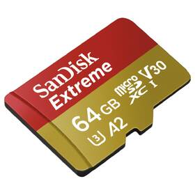 Paměťová karta SANDISK 64GB UHS-I U3 (160R/60W) + adapter 

 obrázek produktu 3 z 4