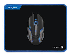 Myš Connect IT Evogear Plus s podložkou černá

 obrázek produktu 6 z 13