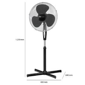 Ventilátor stojanový Clatronic VL 3741 černý

 obrázek produktu 9 z 11