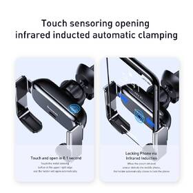 Držák na mobil Baseus Mini Electric Phone holder stříbrný

 obrázek produktu 2 z 7