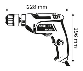 Vrtačka Bosch Professional GBM 6 RE Professional 

 obrázek produktu 1 z 5