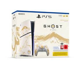 Herní konzole Sony PlayStation 5 (typ modelu - slim) Ghost of Yōtei Gold Limited Edition Bundle zlatá barva
