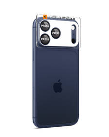 Ochranné sklo čočky fotoaparátu Spigen tR EZ Fit Optik Pro XL na Apple iPhone 17 Pro modré

 obrázek produktu 4 z 15
