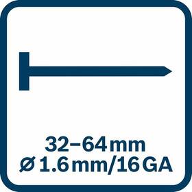 Hřebíkovačka Bosch Professional GNH 18V-64-2 (bez baterie) 

 obrázek produktu 8 z 9