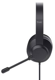 Headset Trust AYDA Max, USB-C/USB-A, ENC černý

 obrázek produktu 3 z 12
