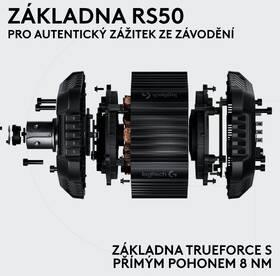 Volant Logitech RS50 System - PC černý

 obrázek produktu 14 z 19