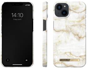 Kryt na mobil iDeal Of Sweden Fashion na Apple iPhone 13 - Golden Pearl Marble 

 obrázek produktu 1 z 2