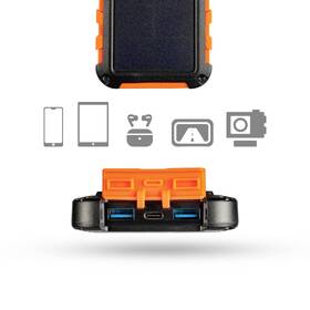 Powerbanka Xtorm Solar Charger 10 000mAh černá/oranžová

 obrázek produktu 10 z 10