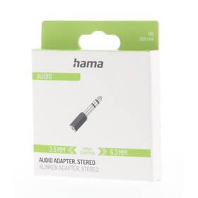 Redukce Hama Jack 3,5 mm/6,3 mm, stereo černá

 obrázek produktu 1 z 1