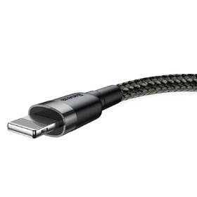 Kabel Baseus Cafule USB/Lightning, 1,5A, 2m černý/šedý

 obrázek produktu 3 z 5