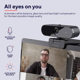Webkamera Trust TW-200 Full HD ECO černá

 obrázek produktu 7 z 18