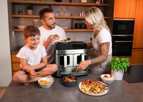 Fritéza horkovzdušná Concept FR9000 PIZZA TRIO 18,5 l černá/nerez

 obrázek produktu 20 z 32