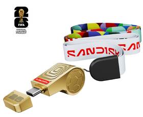 USB Flash SANDISK USB-C Flash Drive FIFA WorldCup 2026 128GB zlatý

 obrázek produktu 1 z 5
