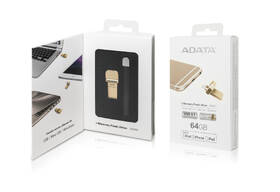 USB Flash ADATA AI920 i-Memory 64GB Lightning/USB 3.1 zlatá barva
