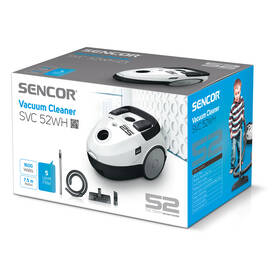Podlahový vysavač Sencor SVC 52WH-EUE3 bílý

 obrázek produktu 2 z 2