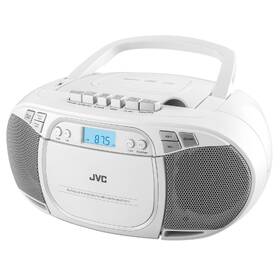 Radiomagnetofon s CD JVC RC-E451W bílá barva
