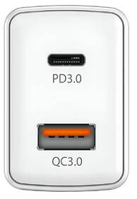 Nabíječka do sítě Genius PD-20ACP, 20W, 1x USB-C, 1x USB-A + kabel USB-C 1 m bílá

 obrázek produktu 2 z 2