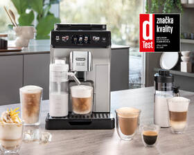Automatický kávovar De'Longhi ECAM 450.65S stříbrná barva
