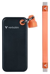 SSD externí Verbatim Pocket SSD 256GB černý/oranžový

 obrázek produktu 2 z 5