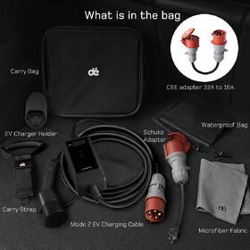 Nabíjecí stanice dé 11kW Portable Charger with 7m cable černá

 obrázek produktu 5 z 5