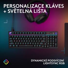 Klávesnice Logitech G316 X 98, US INT'L layout černá

 obrázek produktu 14 z 18