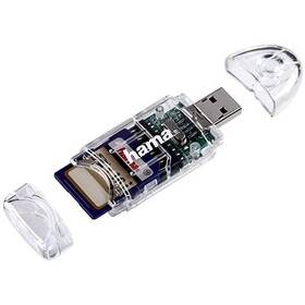 Čtečka paměťových karet Hama 8v1, transparent 

 obrázek produktu 1 z 1