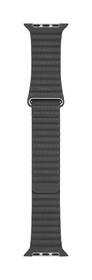 Řemínek Apple 44mm Black Leather Loop - Large 

 obrázek produktu 1 z 3