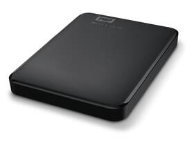 Externí pevný disk 2,5" Western Digital 750GB černá barva
