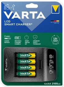 Nabíječka Varta LCD Smart Charger+ 4x AA 2100mAh 

 obrázek produktu 6 z 18
