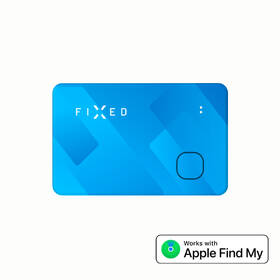 Lokátor FIXED Tag Card s podporou Find My, bezdrátové nabíjení modrý

 obrázek produktu 1 z 9