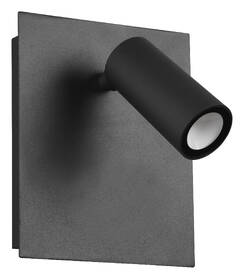 Nástěnné svítidlo TRIO Tunga antracitová barva

