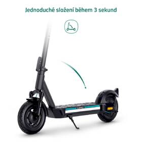 Elektrická koloběžka LAMAX eGlider SC40 černá/tyrkysová

 obrázek produktu 6 z 10