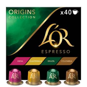 Kapsle pro espressa L’OR Espresso Origins mix (40 ks) 

 obrázek produktu 1 z 1