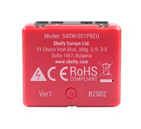 Modul Shelly 1PM Mini Gen4 Controller Zigbee/Matter červený

 obrázek produktu 1 z 3