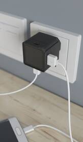 Nabíječka do sítě Powercube 2x USB, 2x USB-C černá

 obrázek produktu 1 z 2