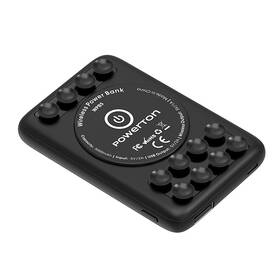 Powerbanka Powerton 5 000mAh, bezdrátové nabíjení černá

 obrázek produktu 2 z 8