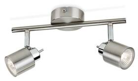 Bodové svítidlo Philips Meranti, 2xGU10 chrom

 obrázek produktu 1 z 2