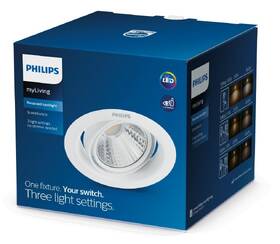 Vestavné svítidlo Philips Pomeron Dim 070, 5W, teplá bílá bílé

 obrázek produktu 2 z 2
