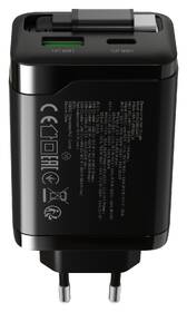 Nabíječka do sítě Canyon OnCharge 65RC Black, USB-C, 65W PD, QC, EU černý

 obrázek produktu 4 z 7