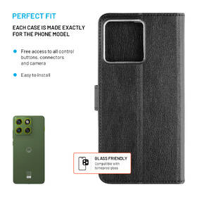 Pouzdro na mobil flipové FIXED Opus na Motorola Edge 70 černé

 obrázek produktu 2 z 7