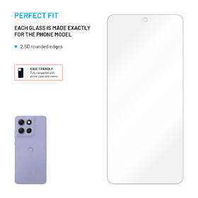Tvrzené sklo FIXED na Motorola Moto G86 5G/Power (2 ks) průhledné

 obrázek produktu 2 z 7