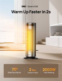Teplovzdušný ventilátor Dreo 628 černý

 obrázek produktu 9 z 12