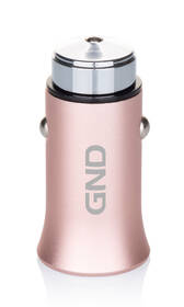 Adaptér do auta GND 1x USB 3A, Fast charge růžový

 obrázek produktu 1 z 3