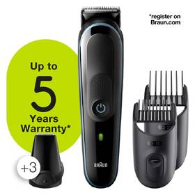 Zastřihovač multifunkční Braun MGK 3342 Blue 

 obrázek produktu 9 z 16
