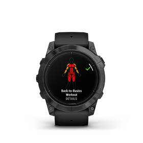 Chytré hodinky Garmin epix Pro (Gen 2) Glass - 51 mm - Gray / Black Silicone Band 

 obrázek produktu 2 z 10