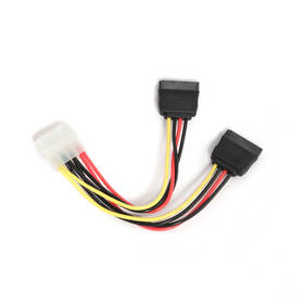 Kabel Gembird rozdvojka napájení 1x 5,25” na 2x SATA 

 obrázek produktu 1 z 2