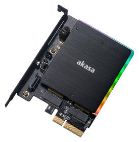 Adaptér AKASA M.2 PCIe SSD and M.2 SATA SSD černý

 obrázek produktu 3 z 6