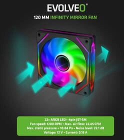 Case Evolveo Panthera, 3x ARGB černá

 obrázek produktu 6 z 9