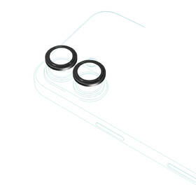 Ochranné sklo čočky fotoaparátu Epico Aluminium Lens Protectors na Apple iPhone 17 černé

 obrázek produktu 2 z 6