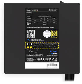 Zdroj ENDORFY Enduro L6 850W černý

 obrázek produktu 7 z 15